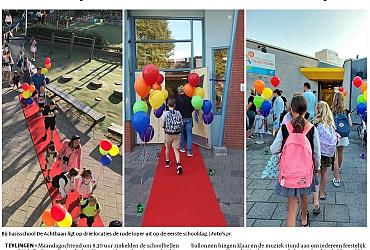 Feestelijke opening op de Achtbaan